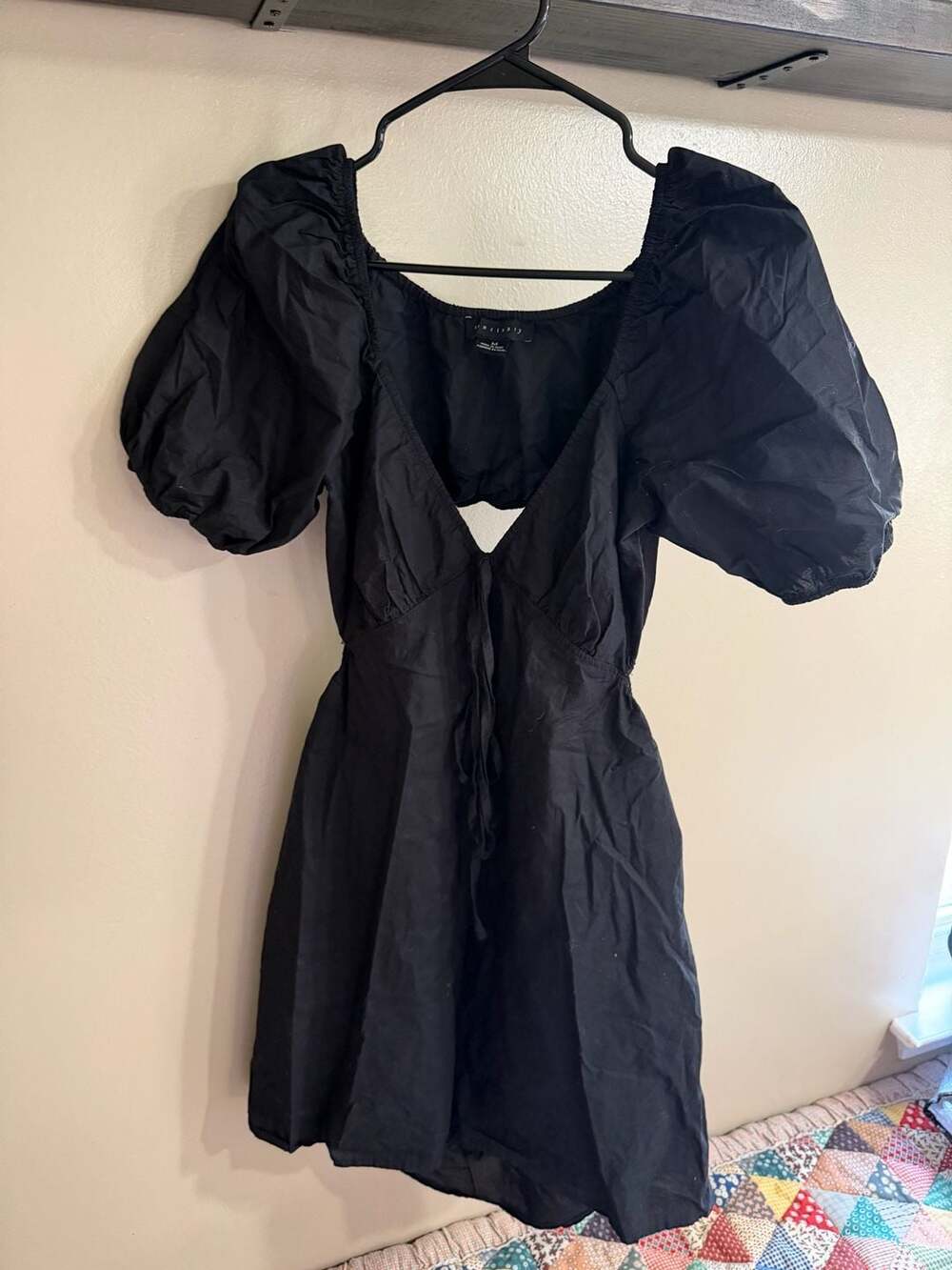 Sanctuary Mini Puff Sleeve Dress